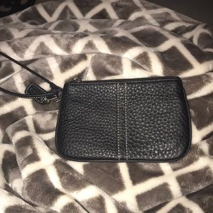 Black Coach Wristlet